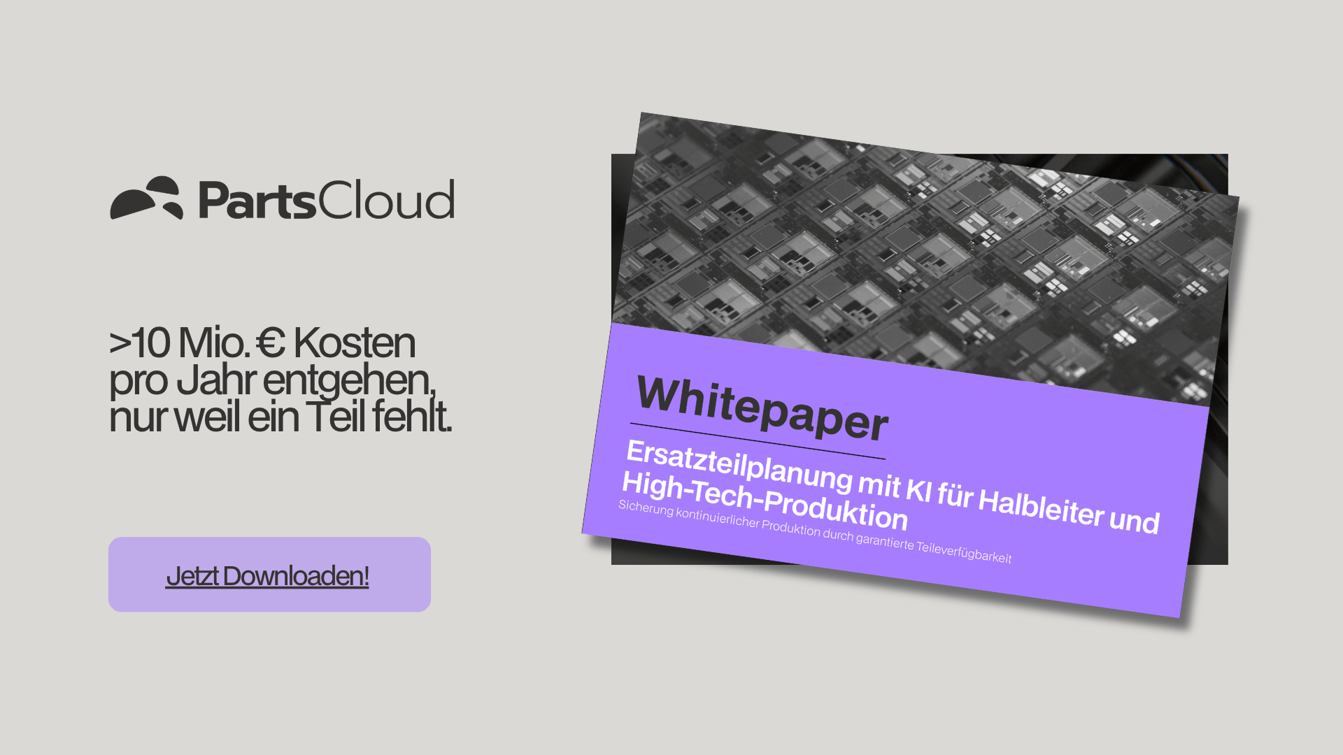 Whitepaper: Ersatzteilplanung mit KI für Halbleiter & High-Tech-Produktion
