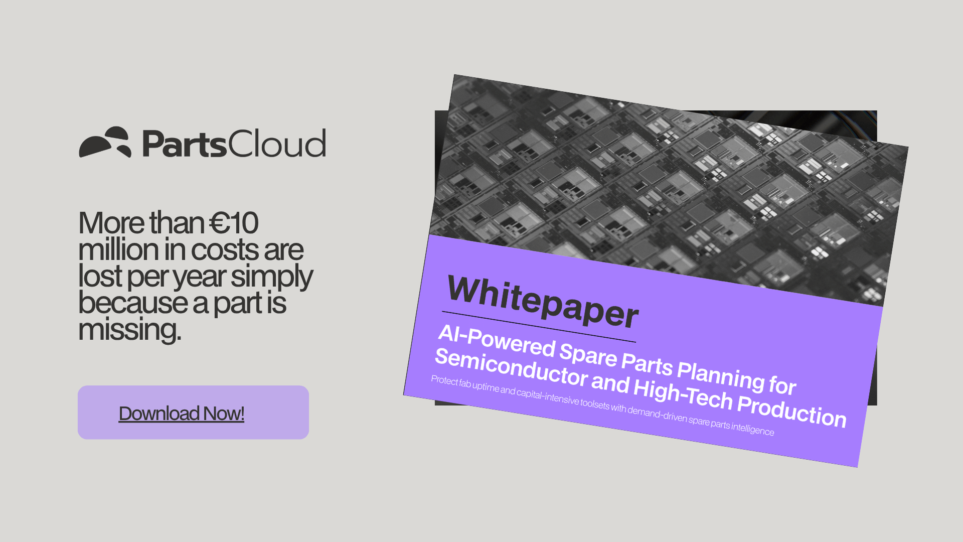 Whitepaper: AI-Powered Spare Parts Planning For Semiconductor and High-Tech Production
