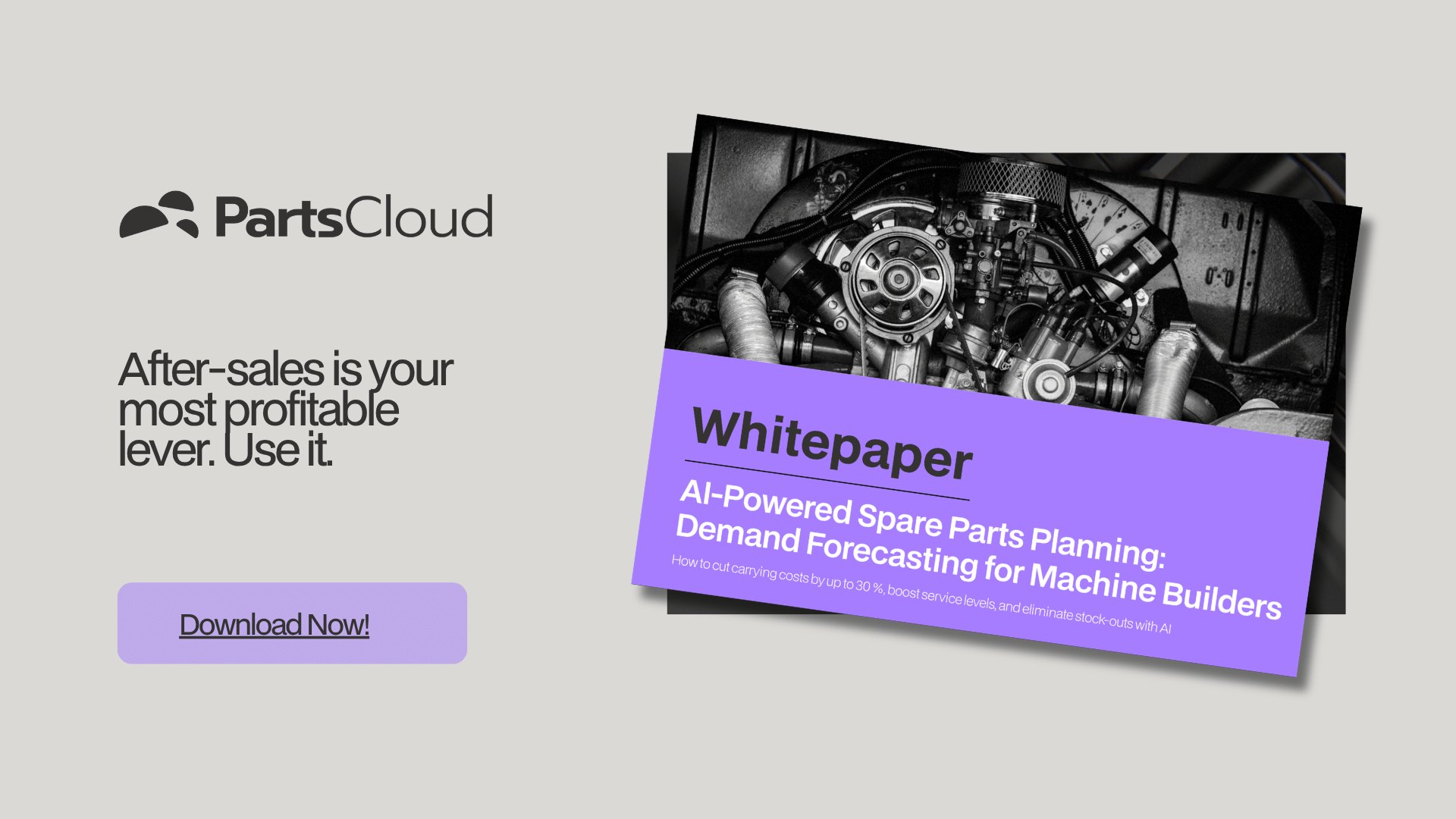 Whitepaper: AI-Powered Spare Parts Planning For Machine Builders